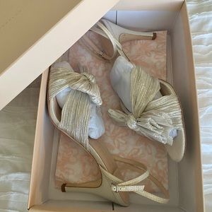 Loeffler Randall ankle strap heels